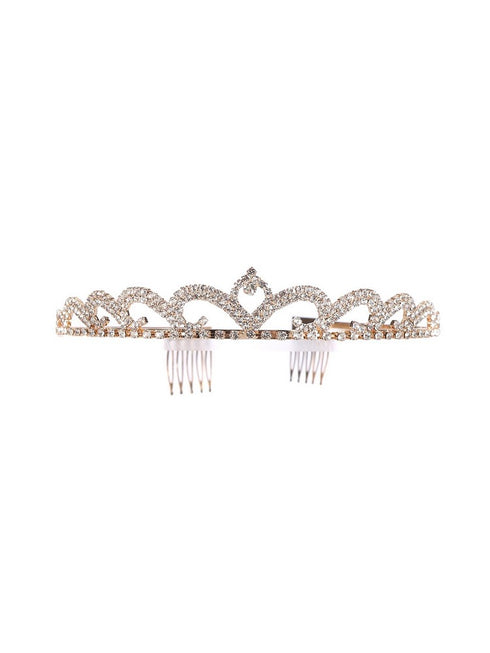 Cinderella Couture Girls Multi Color Exquisite Rhinestone Comb Crown Tiara - SophiasStyle.com