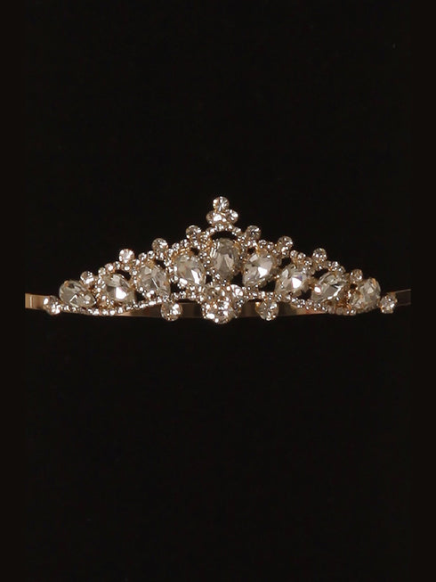 Cinderella Couture Girls Multi Color Big Crystals Flower Girl Pageant Tiara - SophiasStyle.com