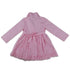Girls Pink Lace Wind-Resistant Long Sleeved Coat S (9-24M)-XL (6-8) - SophiasStyle.com