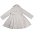 Girls Ivory Crease Wind-Resistant Belted Coat S (9-24M)-XL (6-8) - SophiasStyle.com
