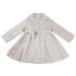 Girls Ivory Crease Wind-Resistant Belted Coat S (9-24M)-XL (6-8) - SophiasStyle.com
