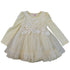 Girls Ivory Lace Covered Long Sleeved Dress S (9-24M)-XL (6-8) - SophiasStyle.com