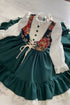 chelsea-green-vintage-dress-tha-dressing - Sophia's Style -3