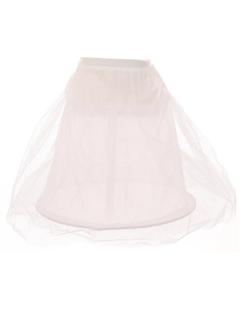 Cinderella Couture Big Girls White Petticoat 2-16 - SophiasStyle.com