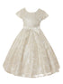 Crayon Kids Girls Floral Lace Overlay Tea Length Christmas Dress 2T-14 - SophiasStyle.com