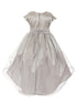 Just Kids Girls Tulle High-Low Sparkle Flower Christmas Dress 2T-14 - SophiasStyle.com