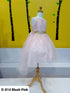 Little Girls Blush Sequin Bodice Hi Low Flower Girl Dress 2-6 - SophiasStyle.com