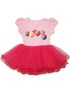 Girls Pink Hot Pink Lollipop Print Ruffle Tutu Dress 9M-8 - SophiasStyle.com