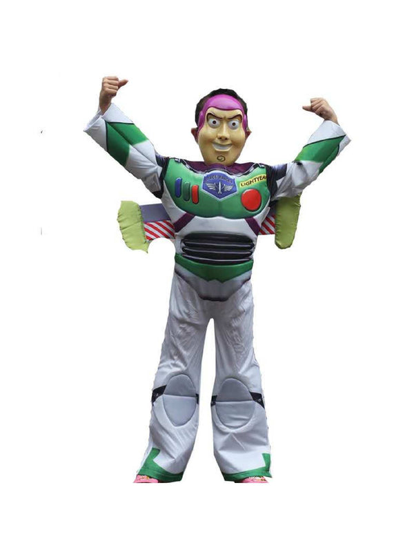 Boys Multi Color Toy Story Buzz Lightyear Halloween Costume 4-12 - SophiasStyle.com