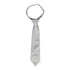 Lito White Embroidered Cross Communion Zipper Tie L-Xxl - SophiasStyle.com