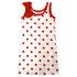Little Girls Red Polka Dots Bow Sleeveless Dress 24M-8 - SophiasStyle.com