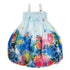 Little Girls Baby Blue Leaves Chiffon Baby Doll Dress 24M-8 - SophiasStyle.com