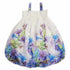 Little Girls White Lily Straps Bow Chiffon Baby Doll Dress 24M-8 - SophiasStyle.com