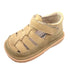 Mooshu Trainers Boys Tan Fisherman Lined Squeaky Sandals 3 Baby-9 Toddler - SophiasStyle.com
