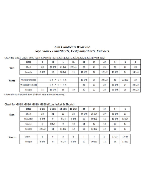 Lito Little Boys Ivory Eton Short Formal Ring Bearer Easter Suit 12M-4T - SophiasStyle.com