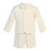 Lito Little Boys Ivory Eton Short Formal Ring Bearer Easter Suit 12M-4T - SophiasStyle.com