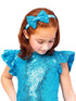Kids Dream Girls Multi Color Sequin Bow Headband - SophiasStyle.com