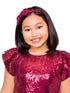 Kids Dream Girls Multi Color Sequin Bow Headband - SophiasStyle.com