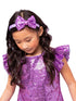 Kids Dream Girls Multi Color Sequin Bow Headband - SophiasStyle.com