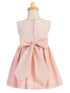 Lito Baby Girls Peach Lace Bodice Sleeveless Easter Dress 3-24 Months - SophiasStyle.com