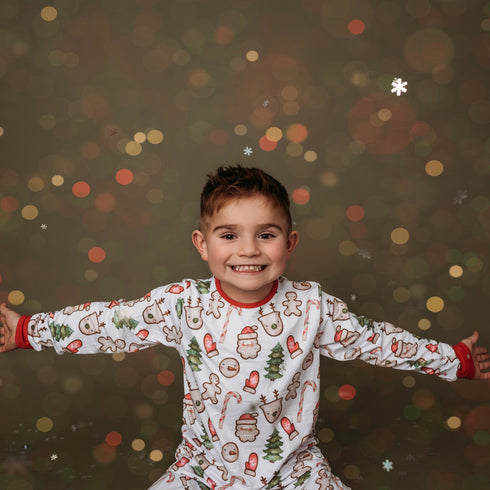 gingerbread-2-pc-pj-set-just-for-littles®️ - Sophia's Style -2