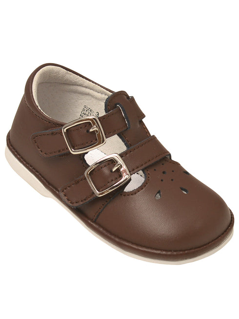 Little Girls Multi Color Perforated Mary Jane Shoes by Angel 1 Baby-7 Toddler - SophiasStyle.com