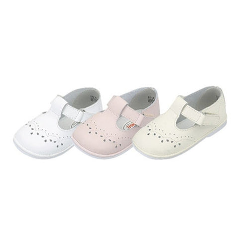 Baby Toddler Girls Eyelet Design Mary Jane Trendy Shoes Size 1-7 - SophiasStyle.com
