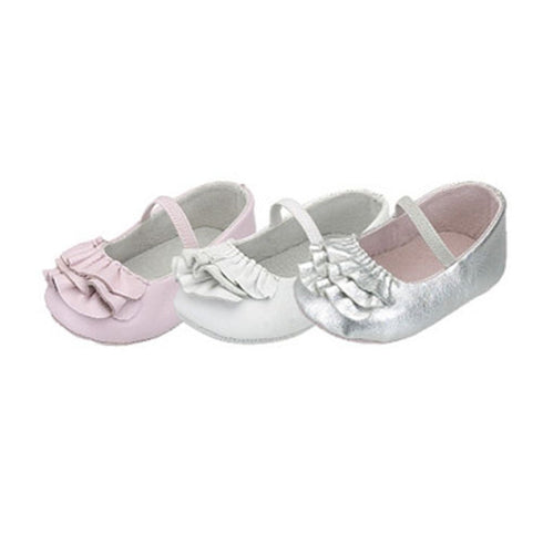 Baby Toddler Girls Ruffle Ballerina Style Summer Shoes Size 0-5 - SophiasStyle.com