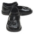 Black Patent Floral Mary Jane Fall Shoes Baby Girls 4-Little Girls 12 - SophiasStyle.com