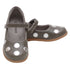L'Amour Gray Silver Polka Dot Mary Jane Shoes Toddler 5-Little Girls 2 - SophiasStyle.com