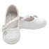 White Bow Mary Jane Style Strap Shoes Toddler 5-Little Girls 2 - SophiasStyle.com