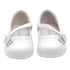 White Bow Mary Jane Style Strap Shoes Toddler 5-Little Girls 2 - SophiasStyle.com