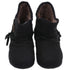 L'Amour Little Girls Black Suede Faux Lining Ankle Boots 5-10 Toddler - SophiasStyle.com