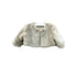 Petite Adele Little Girls Champagne Soft Faux Fur Lined Long Sleeve Jacket 2-6 - SophiasStyle.com