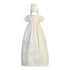 Lito Baby Girls Boys White Silk Heirloom Gown Bonnet Set Baptism Set 0-18M - SophiasStyle.com
