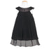 Kids Dream Little Girls Black Chiffon A Line Flower Girl Dress 2-14 - SophiasStyle.com