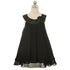 Kids Dream Little Girls Black Chiffon A Line Flower Girl Dress 2-14 - SophiasStyle.com
