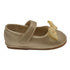 Angel Baby Girls Gold Patent Grosgrain Bow Mary Jane Casual Shoes 1-4 Baby - SophiasStyle.com