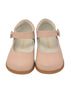 L'Amour Girls Almond Scalloped Trim Leather Mary Jane Shoes 4 Baby-10 Toddler - SophiasStyle.com