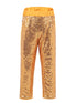 Girls Gold Sequin Sports Casual Legging Pants 9M-8 - SophiasStyle.com
