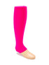 Girls Hot Pink Solid Color Stretchy Trendy Footless Tights 1-15 - SophiasStyle.com