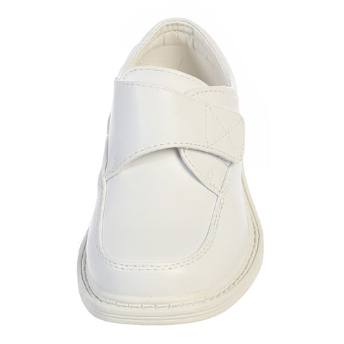 Lito Toddler Boys White Matte Special Occasion Dress Shoes 5-10 - SophiasStyle.com