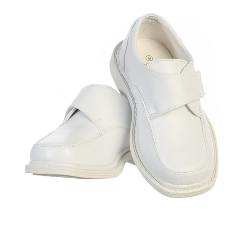 Lito Little Big Boys White Matte Special Occasion Dress Shoes 11-6 Kids - SophiasStyle.com