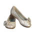 Lito Toddler Girls Ivory Bow June Special Occasion Dress Shoes 5-10 - SophiasStyle.com