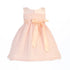 Lito Big Girls Peach Chiffon Flowers Tulle Special Occasion Easter Dress 7-8 - SophiasStyle.com