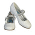 Lito Girls White Rhinestone Strap Mia Occasion Dress Shoes 11-4 Kids - SophiasStyle.com