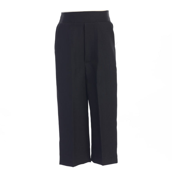 Lito Big Boys Black Elastic Special Occasion Long Dress Pants 8-14 - SophiasStyle.com