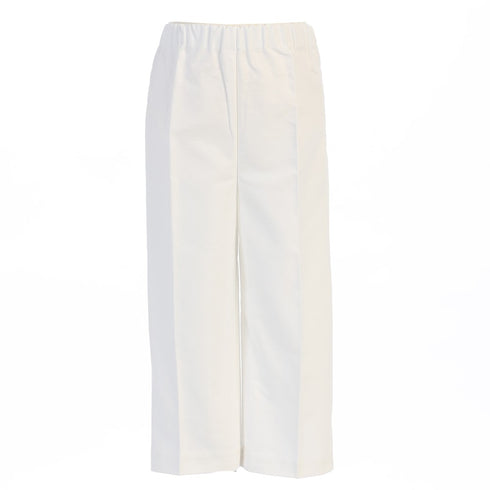 Lito Baby Boys White Elastic Waistband Special Occasion Long Dress Pants 3-24M - SophiasStyle.com