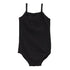Little Girls Black Spaghetti Strap Cotton Spandex Gym Dance Leotard 0-7 - SophiasStyle.com