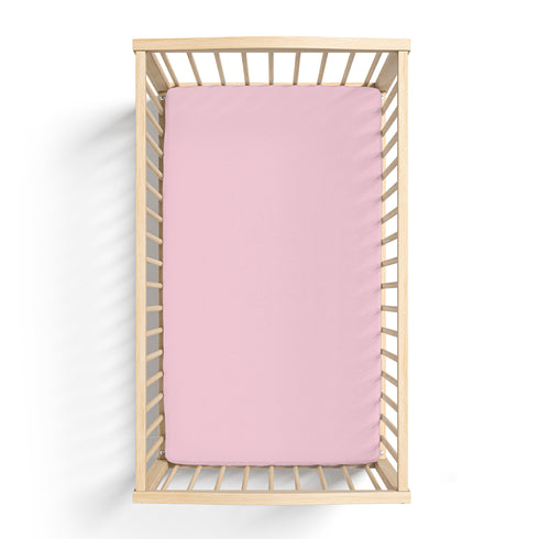 lillian-pink-bamboo-crib-sheet-Laree + Co. at Sophia's StyleCrib Sheet-1